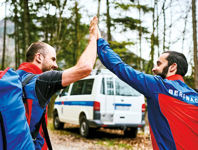 Berglandschaft Hochland Ost